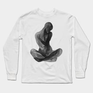 Abstract Painting Woman body Long Sleeve T-Shirt